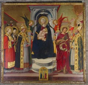 Madonna in trono con Bambino di Neri di Bicci