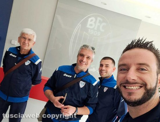 Sport - Calcio - Lo staff del Football club Nepi