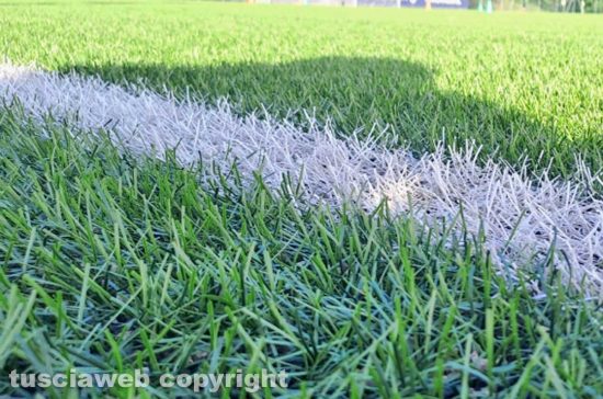 Un campo da calcio