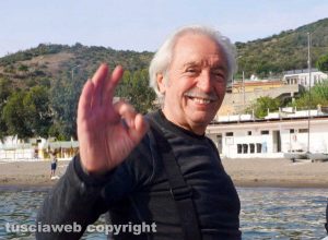 Alfredo Borborini, presidente del centro sub Nadir di Roma