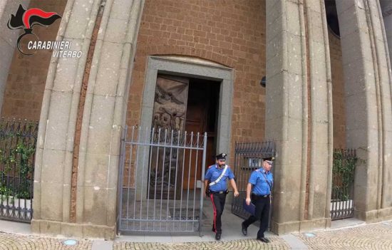 I carabinieri a Vejano