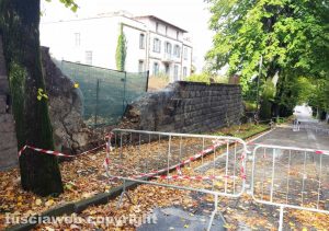 Strada Santa Maria in Gradi chiusa