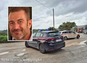 Le ricerche al lago di Bolsena - Nel riquadro: Vincenzo Aiello