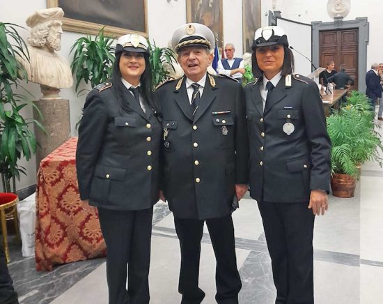 Roma - A sinistra Giovanna Dominioni con Giancarlo Magalli