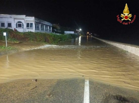 Maltempo a Civitavecchia