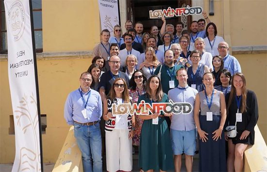 Creta - Progetto H2020 Lowinfood, un gruppo di docenti e ricercatori Unitus al meeting contro gli sprechi alimentari