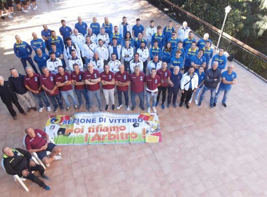 Viterbo - A San Martino al Cimino il raduno della sezione viterbese dell'associazione italiana arbitri