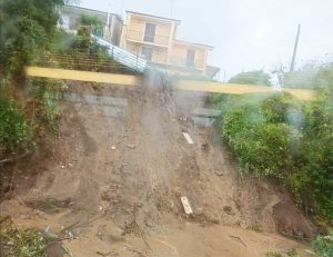 Vignanello - Frana sulla linea Roma nord