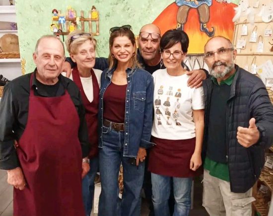 Viterbo - La cantante Alessandra Amoroso al paese delle fiabe