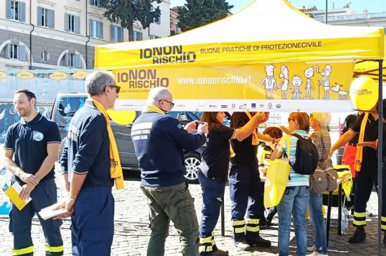 Roma - Campagna Io non rischio a piazza del Popolo