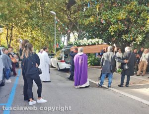 Santa Severa - I funerali di Valeria Campos