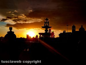 Viterbo - Tramonto