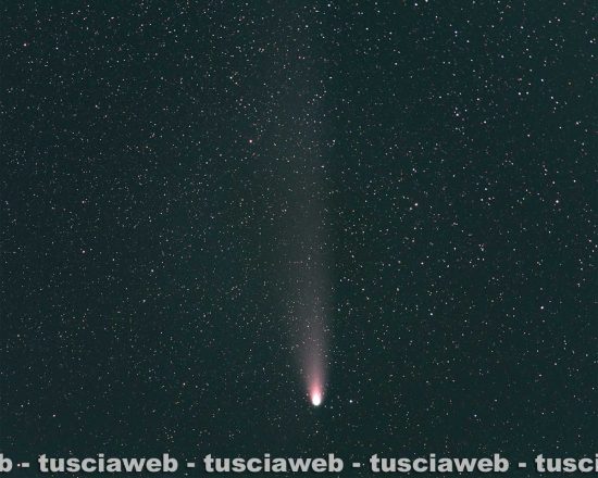 Viterbo - La cometa Tsuchinshan