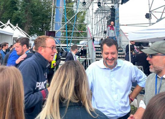 Pontida - Il raduno della Lega - Matteo Salvini