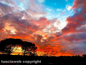 Un tramonto
