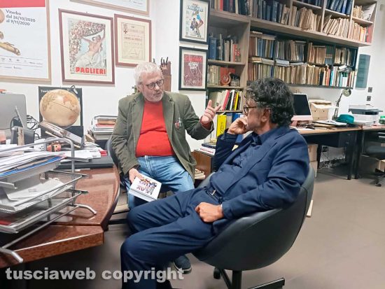 Carlo Galeotti e Marcello Veneziani nella Casa editrice CGE
