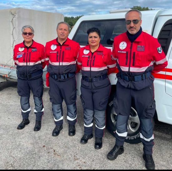 Il nucleo Anc di Viterbo in partenza per l'emergenza maltempo in Emilia Romagna
