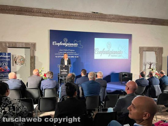 Soriano nel Cimino o - Il convegno Confartigianato 2024