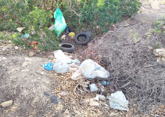 Civitavecchia - discariche abusive in via Torrevaldaliga Sud