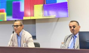 Andrea Belli, presidente Unindustria Viterbo, con Francesco Monzillo, Segretario Generale della Camera di Commercio di Rieti e Viterbo