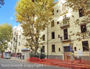 Civitavecchia - Le due palazzine Ater di via XVI Settembre
