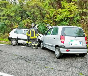 Allumiere - Frontale in via Braccianese Claudia
