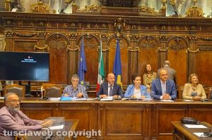 Viterbo - Consiglio comunale - Martinengo e Giliberto in giunta
