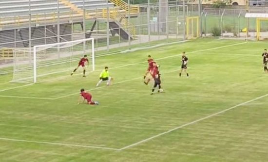 La Fc Viterbo in azione