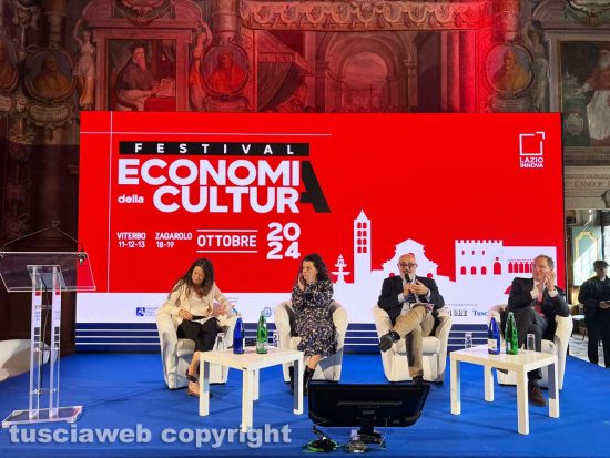 Viterbo - Apertura Festival economia della cultura