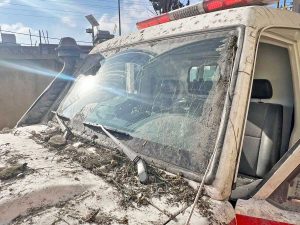 La Croce Rossa colpita in Libano