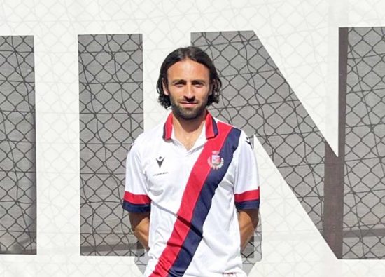 Mattia Alagia della Flaminia ha segnato il momentaneo 1-1