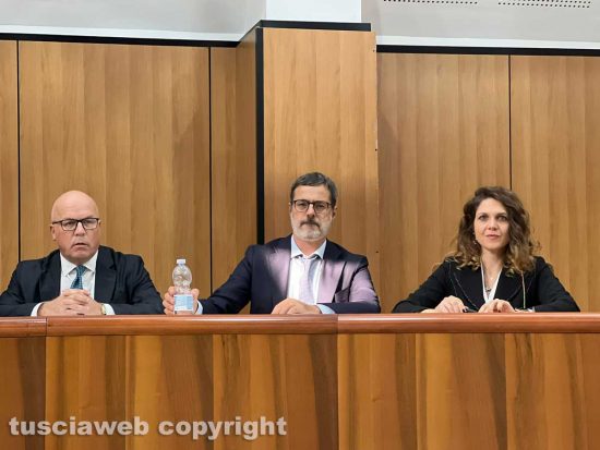 Da sinistra: Paolo Stavagna, Alberto Spikosa e Daniela Vitiello