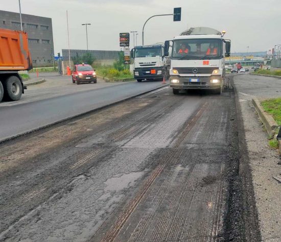Viterbo - I lavori sulla Cassia Nord