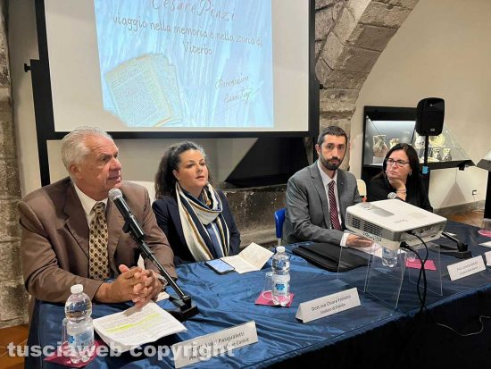 Da sinistra: Luigi Pasqualetti, Chiara Frontini, Lorenzo Abbate e Stefania Gatti