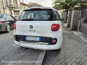 Montefiascone - Incidente a Zepponami