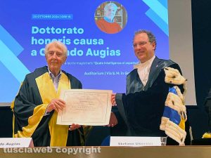 Viterbo - Dottorato honoris causa a Corrado Augias