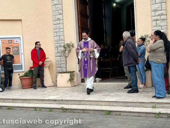 Tarquinia - I funerali di Luca Picano