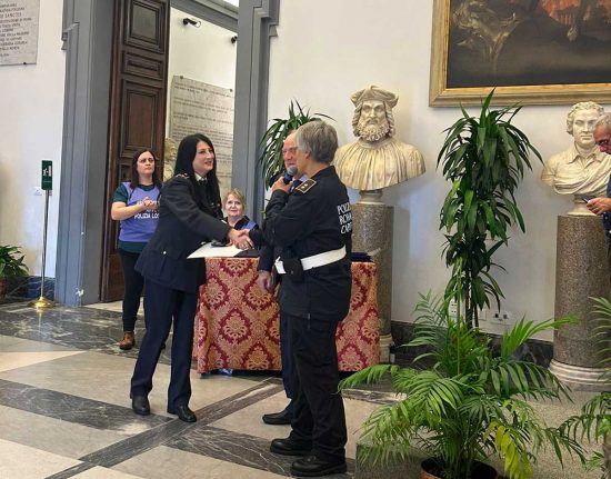 Roma - Giovanna Dominioni riceve il riconoscimento