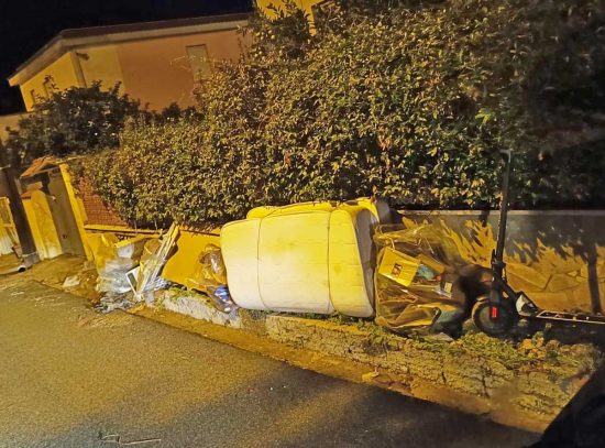 Civitavecchia - Il materiale raccolto da Csp