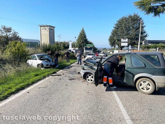 Frontale sulla Tuscanese