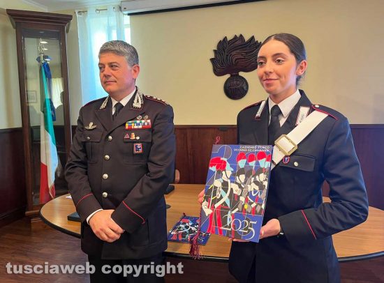Viterbo - La presentazione del calendario storico dei carabinieri