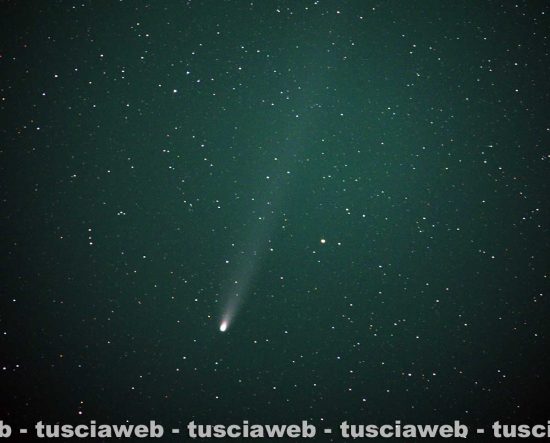 Viterbo - La cometa Tsuchinshan