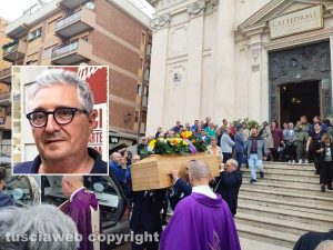 Civitavecchia - I funerali di Fabrizio Delogu