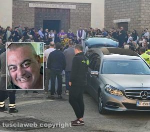 Civitavecchia - I funerali di Massimiliano Regio