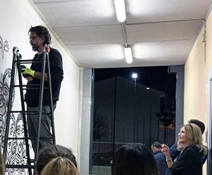 Celleno - Il murale di Guilherme Kramer