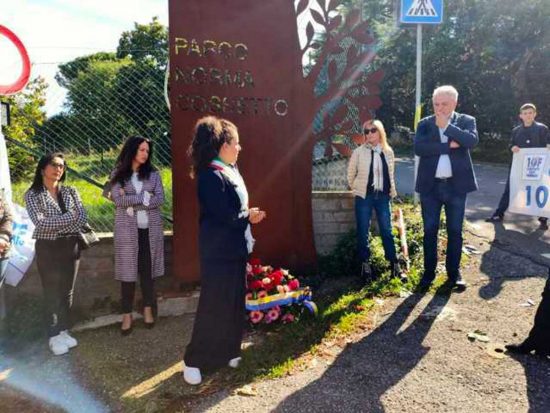 Viterbo - La commemorazione di Rosa Cossetto