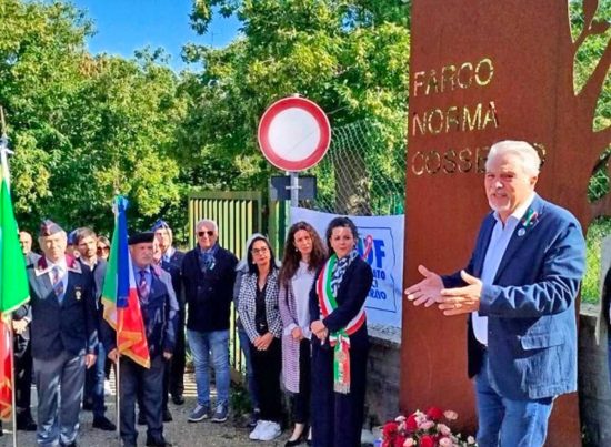 Viterbo - La commemorazione di Rosa Cossetto
