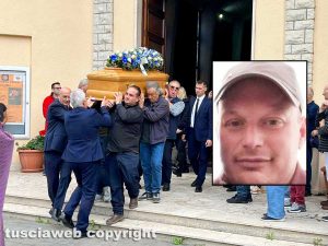 Tarquinia - I funerali di Luca Picano