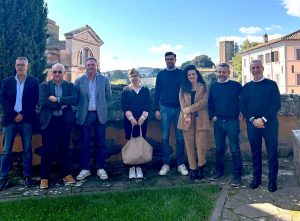Tuscania - La visita del Comitato ristretto della conferenza dei sindaci