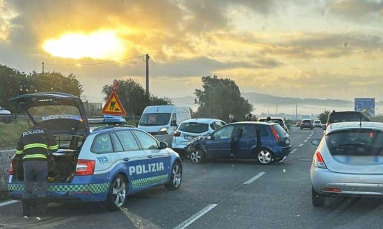 Monterosi - Incidente sulla Cassia